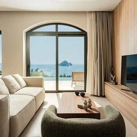 Aliento - Stunning Marathonisi Views 빌라
